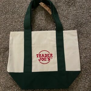 Trader Joe’s mini green tote